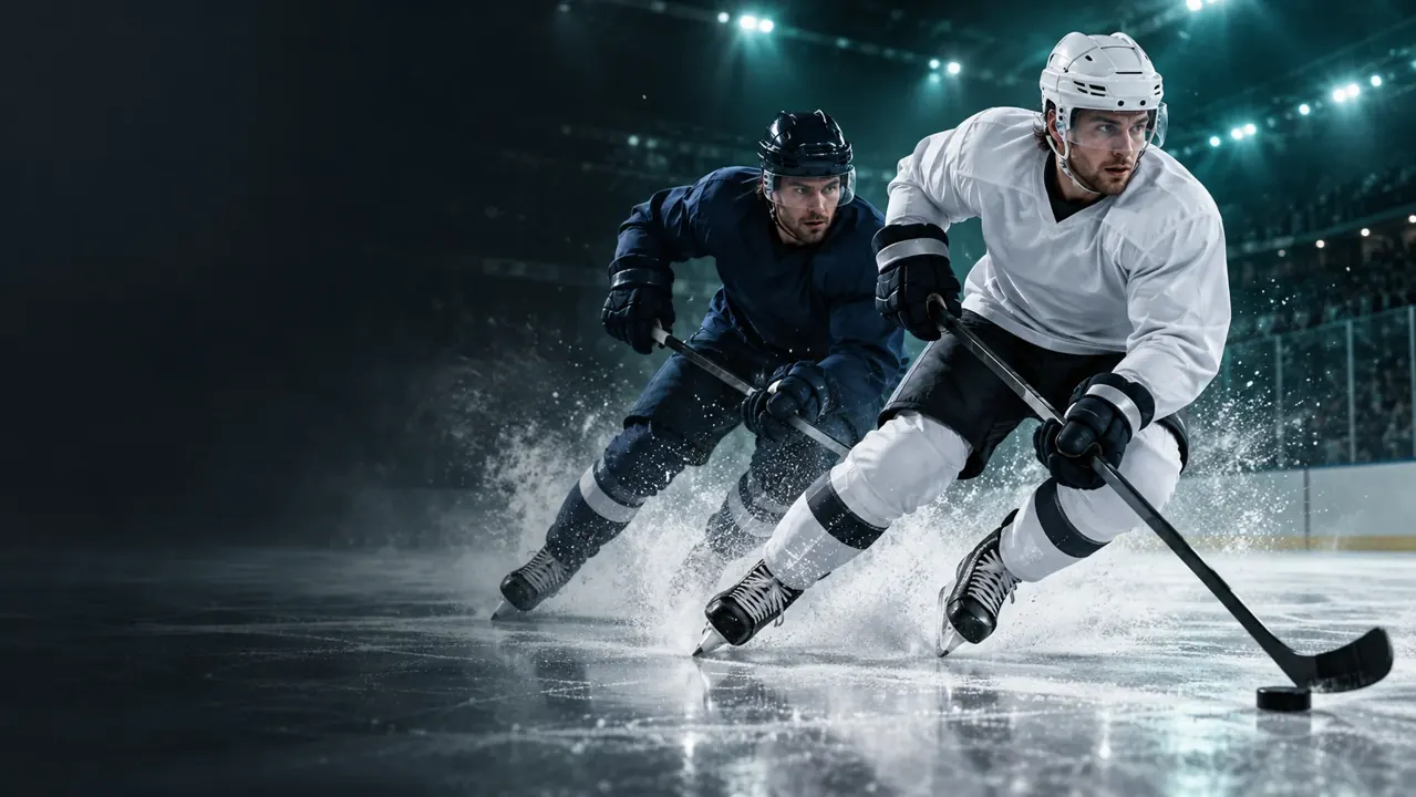 Ice hockey — original sports artwork